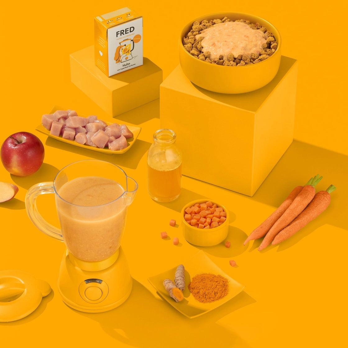 Smoothie Poulet & Curcuma