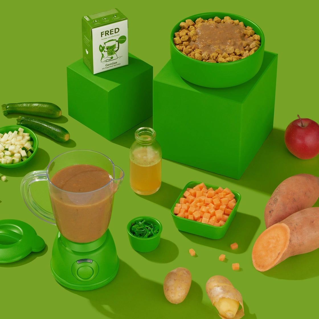 Smoothie Légumes & Spiruline