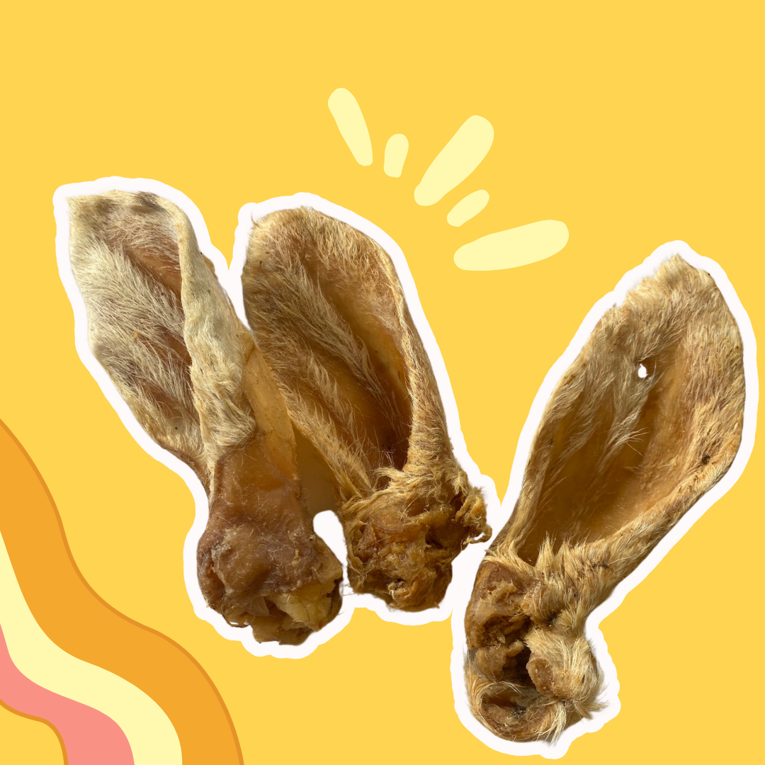 Oreilles d'agneau avec poils